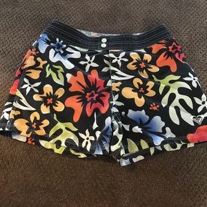ROXY Quicksilver Floral Print Board Shorts